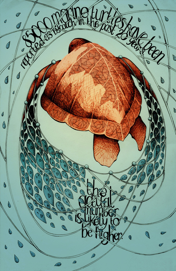 artmonia:  Human Harm: Posters for endangered species awareness by Suzanne Mills