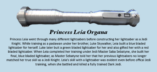 princess-slay-ya:Star Wars Graphics Challenge: 5 lightsabers [x][x][x][x][x] inspiration