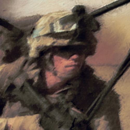 vanfullersublime:Marines In AfghanistanA while back, somebody asked if I’d consider painting militar