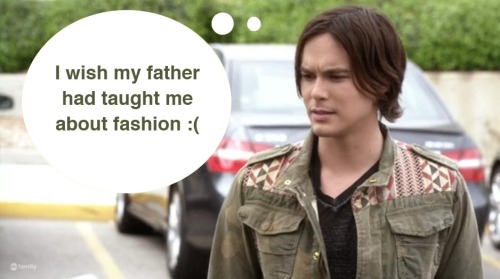 We know you&rsquo;re dealing with some daddy issues, Caleb. But that does not excuse you from wearin