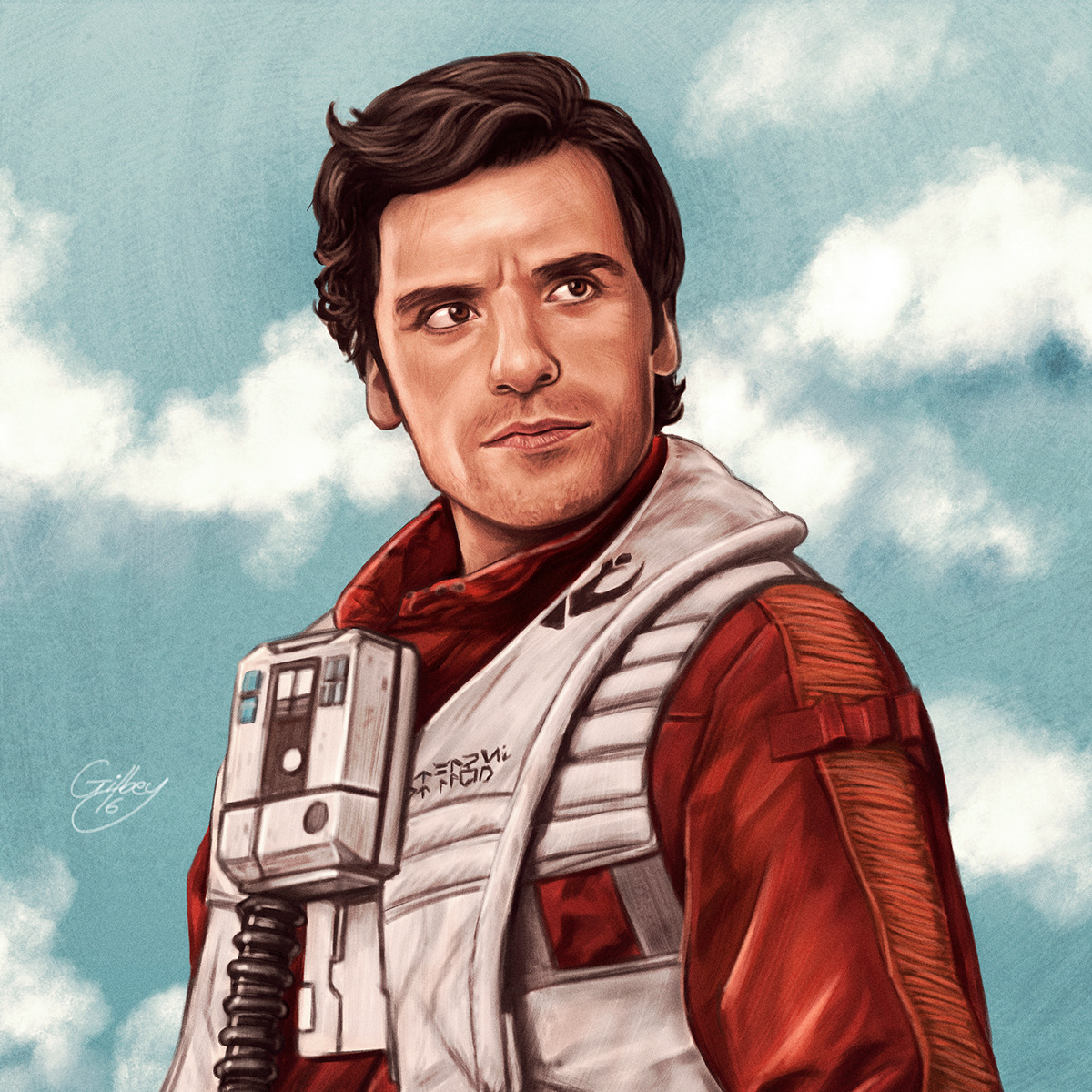 imthenic:  Star Wars: The Force Awakens Portraits by Sam Gilbey 