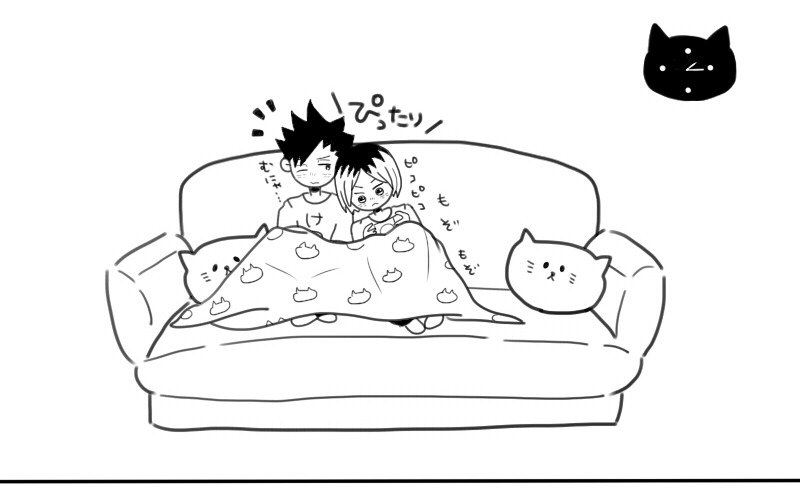 freckledcrow:  腐】クロと研磨の休日 by チリ ※Permission to upload