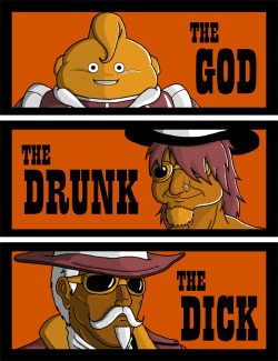 The God, the Drunk, the Dick (2015)
Un homenaje a los personajes creados por el equipo de Team Four Star para DB: Xenoverse (Dumplin), Bloodborne (Dumplstiltskin) y Fallout 4 (Capitán Richard ‘Dick’ Ravager III). Obviamente inspirado en uno de los...