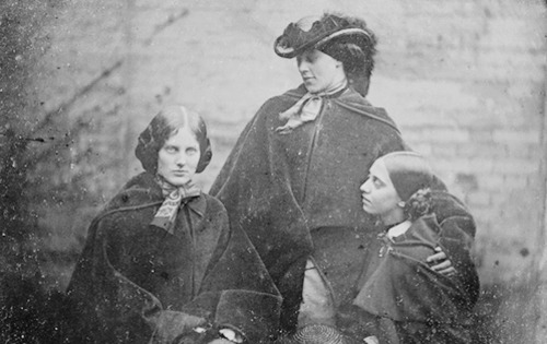 On one level, I would absolutely love to believe this was a genuine picture of the Bronte sisters  B