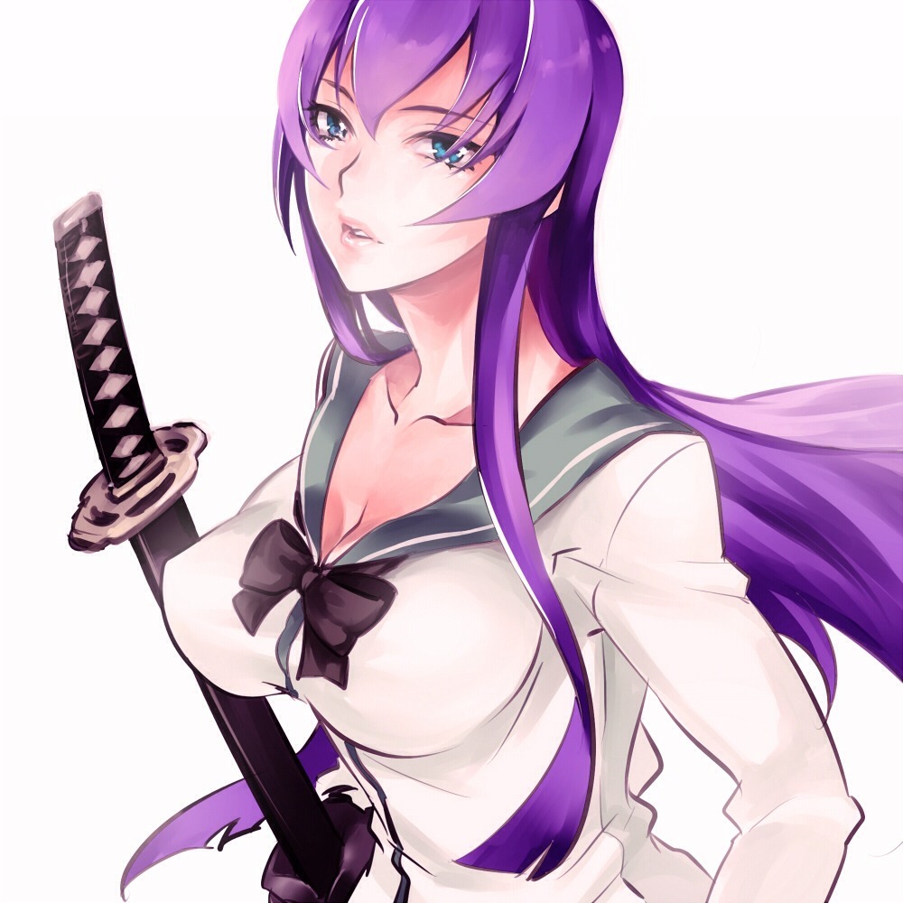 sw33tangel:  Saeko Busujima ❤️