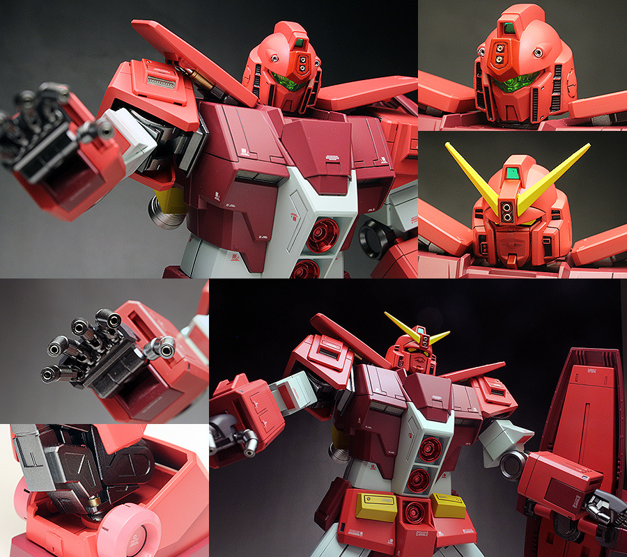 gunjap:  WORK REVIEW: P-Bandai HGBF 1/144 PSYCHO GM MIKIO MASHITA’S MOBILE ARMOR