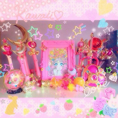 My Sailor Moon section is probably the favourite part of my room! #sharlajapangiveaway #misskika #sa
