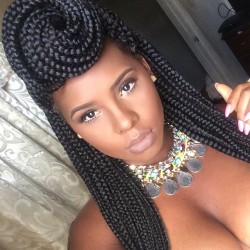 exquisite-blackness:  Instagram @makeilaimstrong