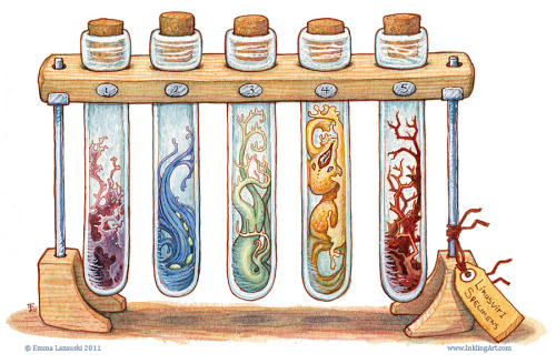 Sex creaturesfromdreams:  Bottled Creatures by Emma pictures