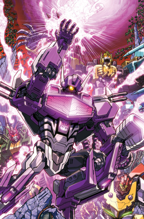 markerguru001:  here is the RI cover for MTMTE 27/ Dark Cybertron 10 it was a lot of fun to work on. i always wanted to draw a Shockwave cover. the colours were done by the amazing Mr. Josh Perez http://dyemooch.tumblr.com/ i’m always amazed at the