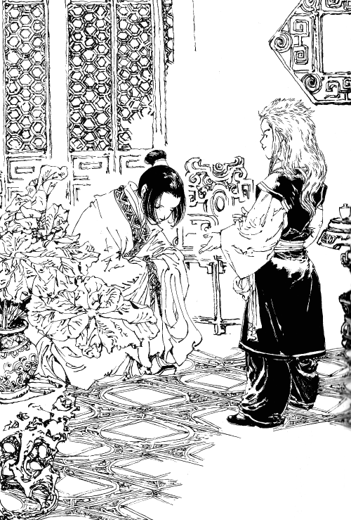     scans of the new versions of shore of the maze and sea god in the east—please don’t reupload these, i took the time to scan and clean them and would appreciate if they don’t end up elsewhere.    