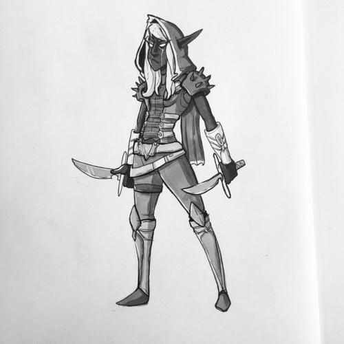 Part 2 of my inktober dnd characters