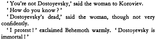 divinefruit:  The Master and Margarita, Mikhail Bulgakov  