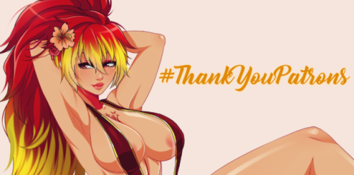   #ThankYouPatrons for giving me courage & support in this three years !!! I have never felt ashamed or different for being a nsfw artists and thank you for all who thought the same. I enjoy so much what I do and it means the world for me that I can