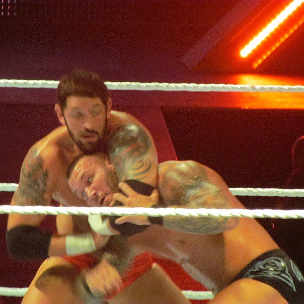 Love watching Wade &amp; Randy wrestle!