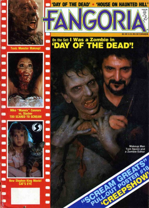 hrbloodengutz12:On July 3, 1985, George A. Romero’s Day of the Dead was released in theaters.