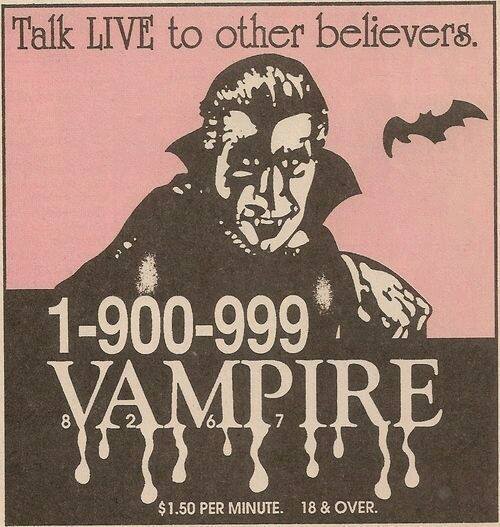1-900-999-VAMPIRE