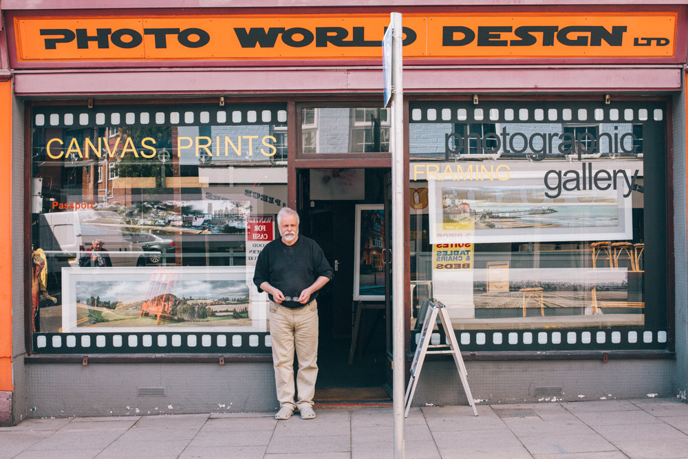 Jerzy. Photo World Design. 126 Magdalen Street.