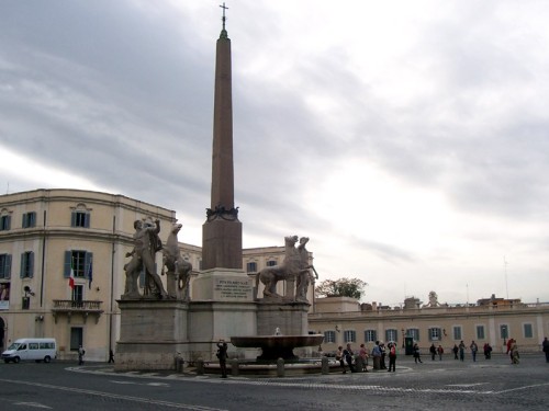 Giovanni Antinori (Camerino, 1734 – Roma, 1792)Fontana dei Dioscuri1782, Roma, Piazza del Quir