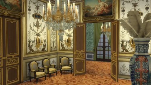 New Wall Set “Fontainebleau Boiserie” @ Regal SimsDownload