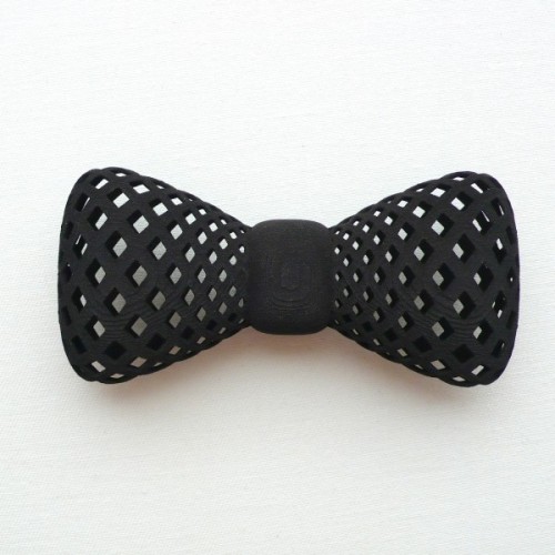worclip:  3D Printed Bow Tie by Monocircus  We think this is one of the most revolutionary item we h