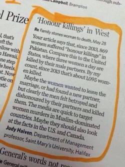 socialismartnature:  ‘Honor Killings’