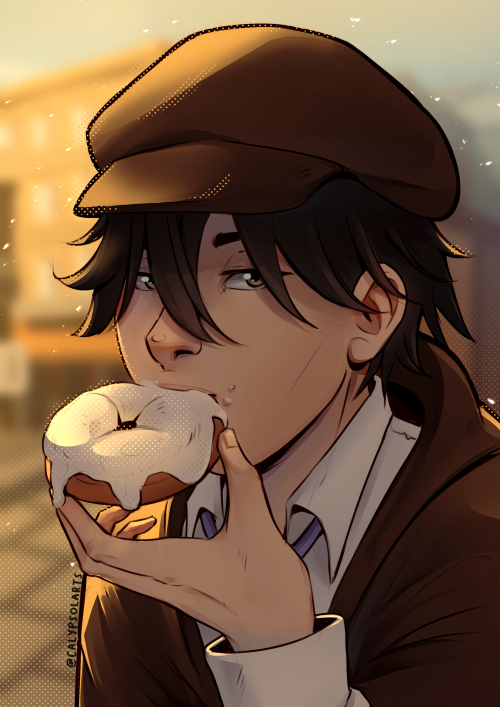 A Gift Art For My FriendYes, It's Inspired By The Cursed Donut Fic