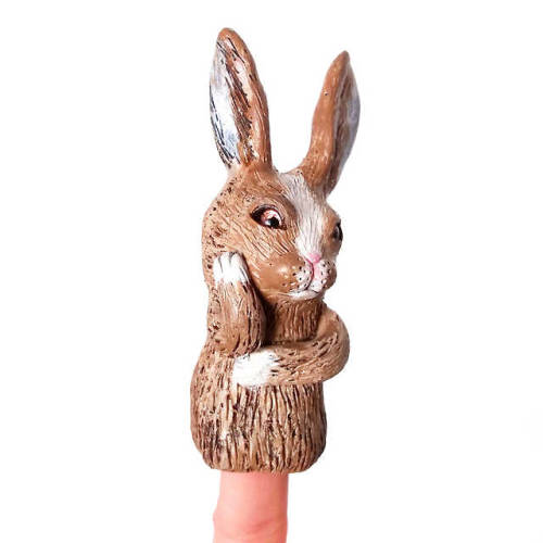 Happy Easter everyone! Here&rsquo;s a judgy Bunny finger puppet judging how much chocolate you&rsquo