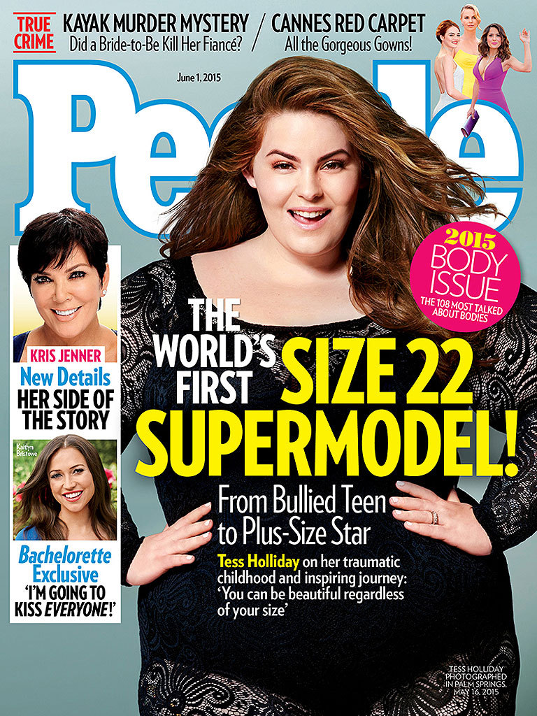 People just put Tess Holliday on the cover. Are you paying attention, fashion industry?!This cover is just the latest achievement for the rising model, who gained national attention after signing with a major modeling agency in January, which led to...