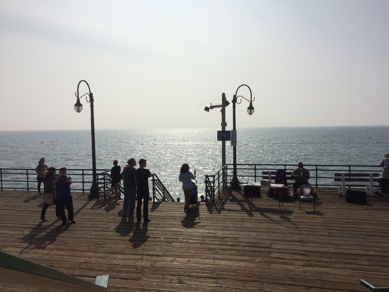 Santa Monica pier.