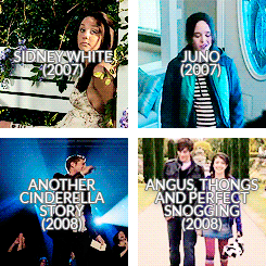 babasgirlfriend:  youareinllove:  Teenage movies through the years.  They’re literally all white
