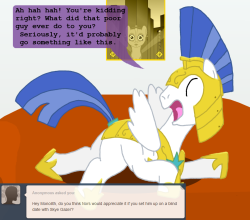 askstarshot:  ask-four-inept-guardponies:  And now, the explosive finale of Ask Four Inept Guardponies. ((Hint: not really))  And we haven’t even got into the troubles Nors will get with Peril Peaks XD I am amused - Puffy  omg XD