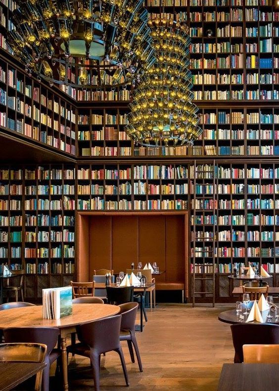 The Wine Library in the B2 Boutique Hotel, Zurich, Switzerland