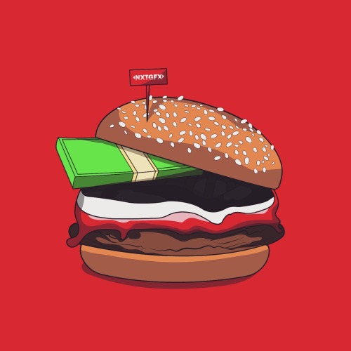 nxtgfx: Can i get a bred 11, also can you add a stack of hundreds & that will be all . | Art by 