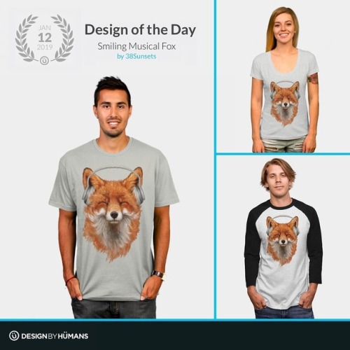 When I win Design of the Dayat @designbyhumans I look exactly like my Smiling Fox &gt;&gt;&gt; Happ