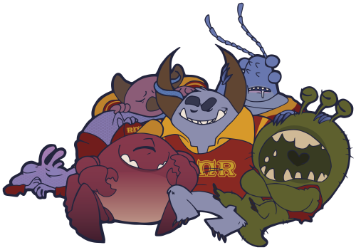 so-obsequious:  Okay I admit it, I think that the RΩRs are really cute. All of them.