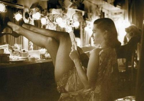 Paolo-Streito-1264:  Moulin Rouge Dressing Room, 1958. 