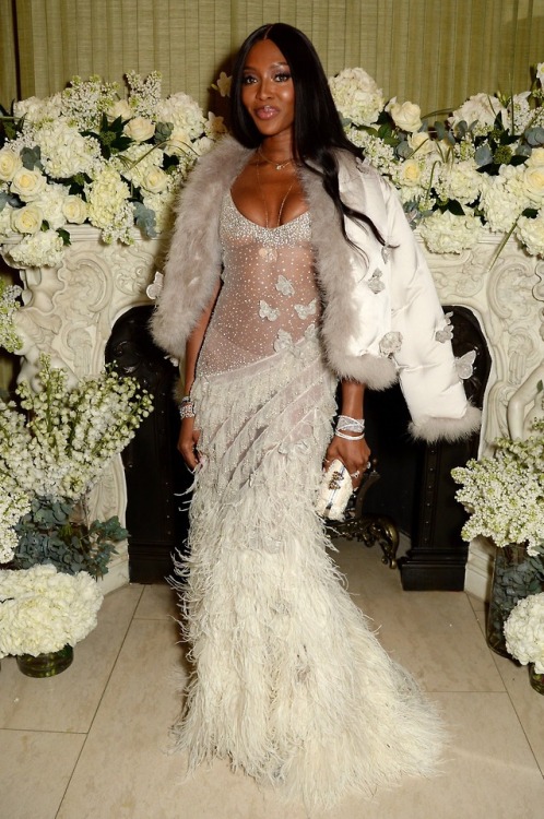 Naomi Campbell in Alexander McQueen