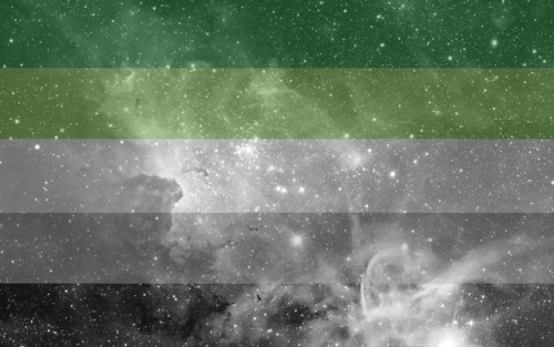simons-saying-art: Aromantic flag  but space