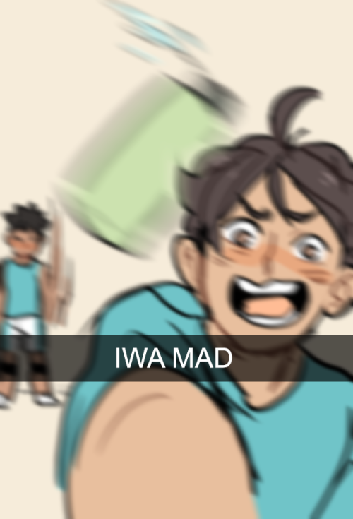 shounenkings: iwaizumi week day 1: arms / sports swaprest in pieces oikawa-san
