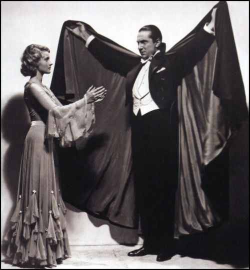 mykillyvalentine: Helen Chandler &amp; Bela LugosiDracula (1931)