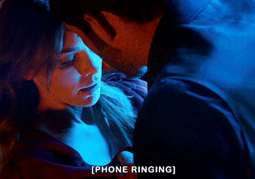 deckerstardaily:“There’s that moment where Chloe’s phone rings, and Chloe throws t