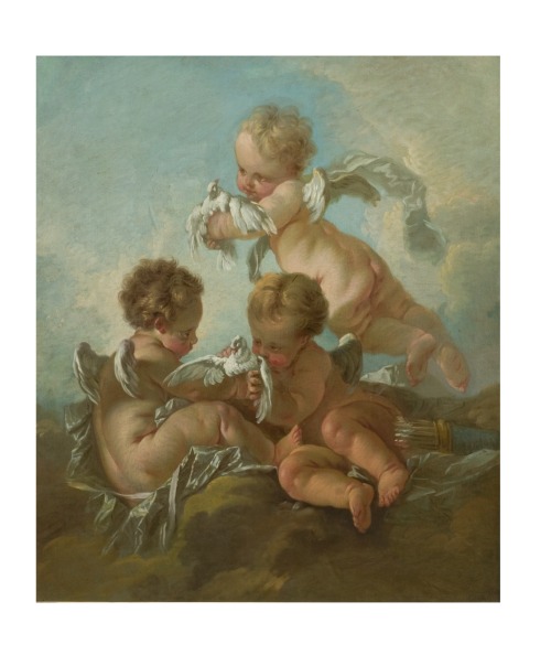 Allegory of Air (Three Putti with Birds)François Boucher (French; 1703–1770), follower of late 18th–
