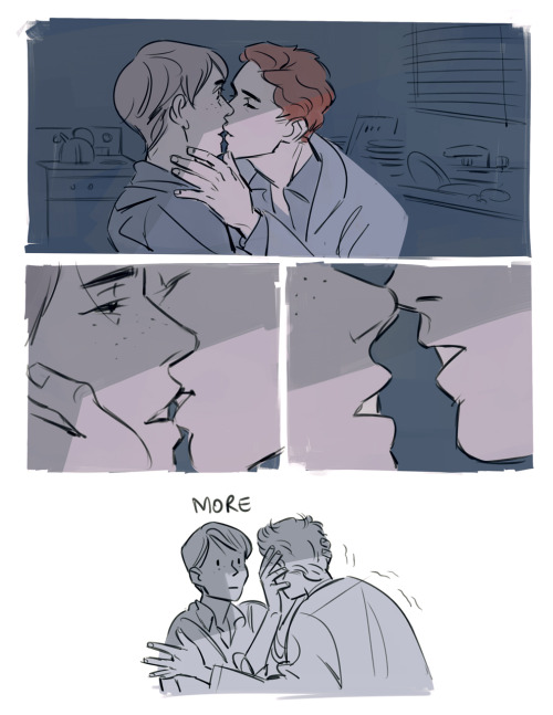 a long time ago @aconissa requested that andrew/laurie kiss&hellip;&hellip;.which&hellip
