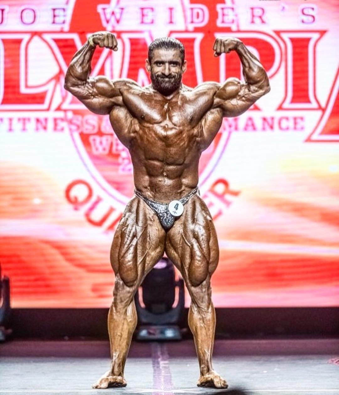 Hadi Choopan - 1st place winner of the 212lbs class at the 2018 Portugal Pro.