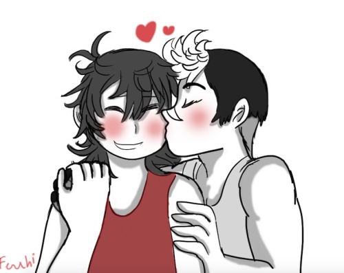 fenrhitriestodraw: Sheith Week Unlimited Day 6: Dalliance *smooching noises*