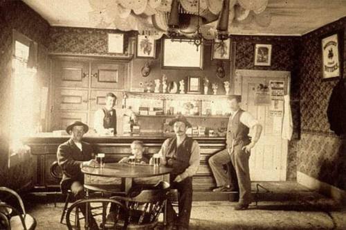 A Saloon That Allowed Children Their Own Child-Size Beers, Wisconsin, 1890. Nudes