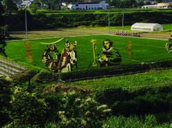 kotakucom:  Japan’s rice paddy art is still amazing. In case you’re new to rice paddy art, it’s when different-colored strains of rice are planted on a field to create images. It’s literally living art.