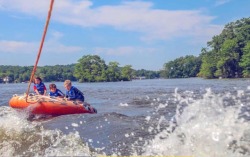 Photographed Some Tubing Today &Amp;Amp; Actually Went Tubing Off The Jetski, Happy