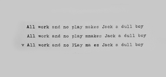 hisenbrg:   The Shining + text (insp.) 